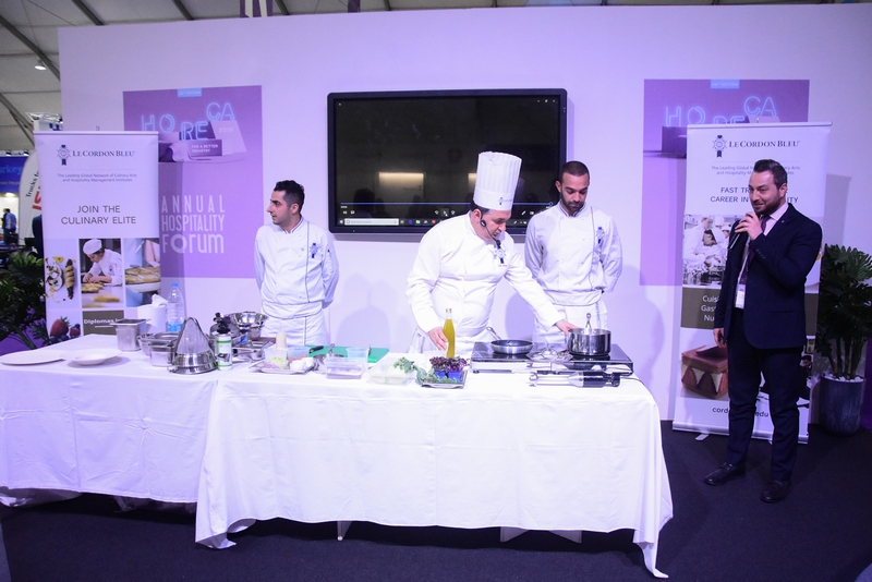 Le Cordon Bleu live cooking demonstration with Chef Emil Minev